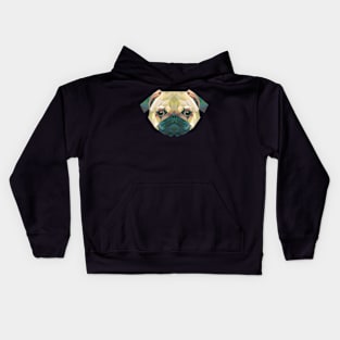 Pupy Dog Art Kids Hoodie